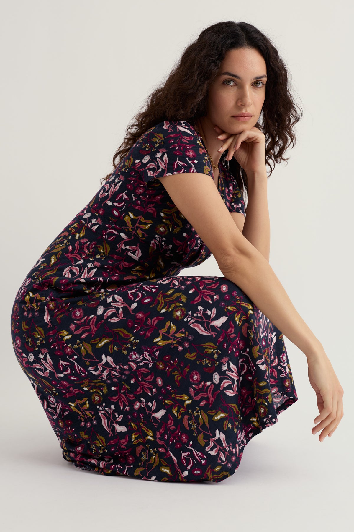 Chapelle Dress in GOTS-Certified Organic Cotton Jersey