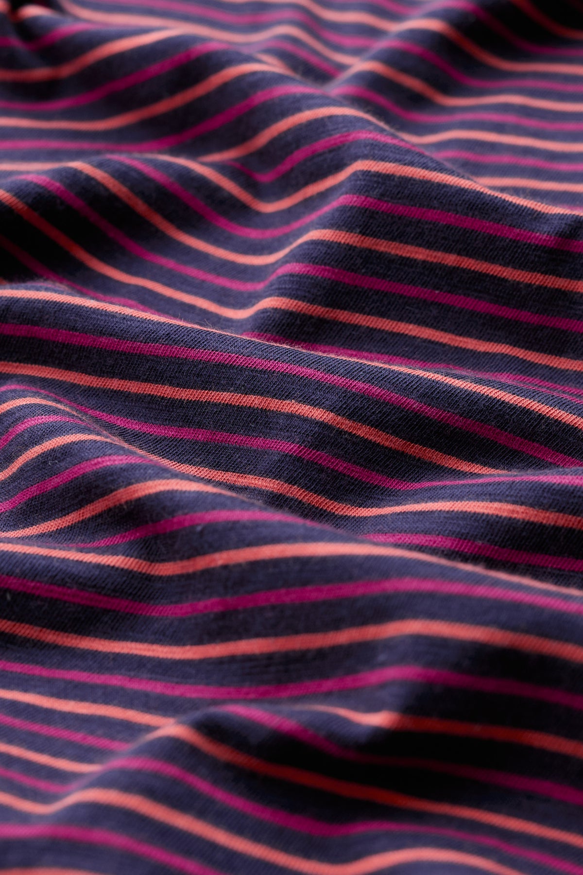 Bryher View Stripe T-Shirt in GOTS Organic Cotton