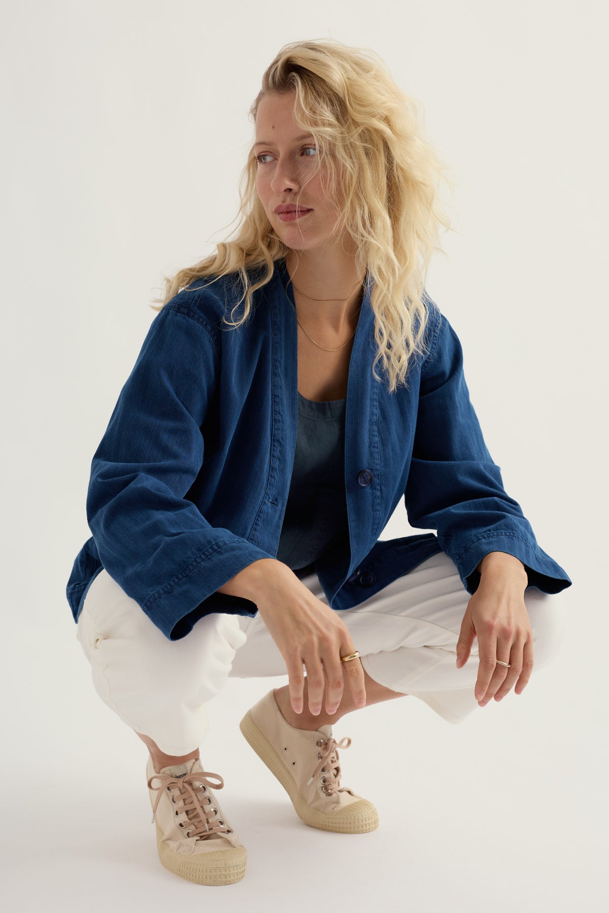 Penwerris Denim Jacket in GOTS Organic Cotton