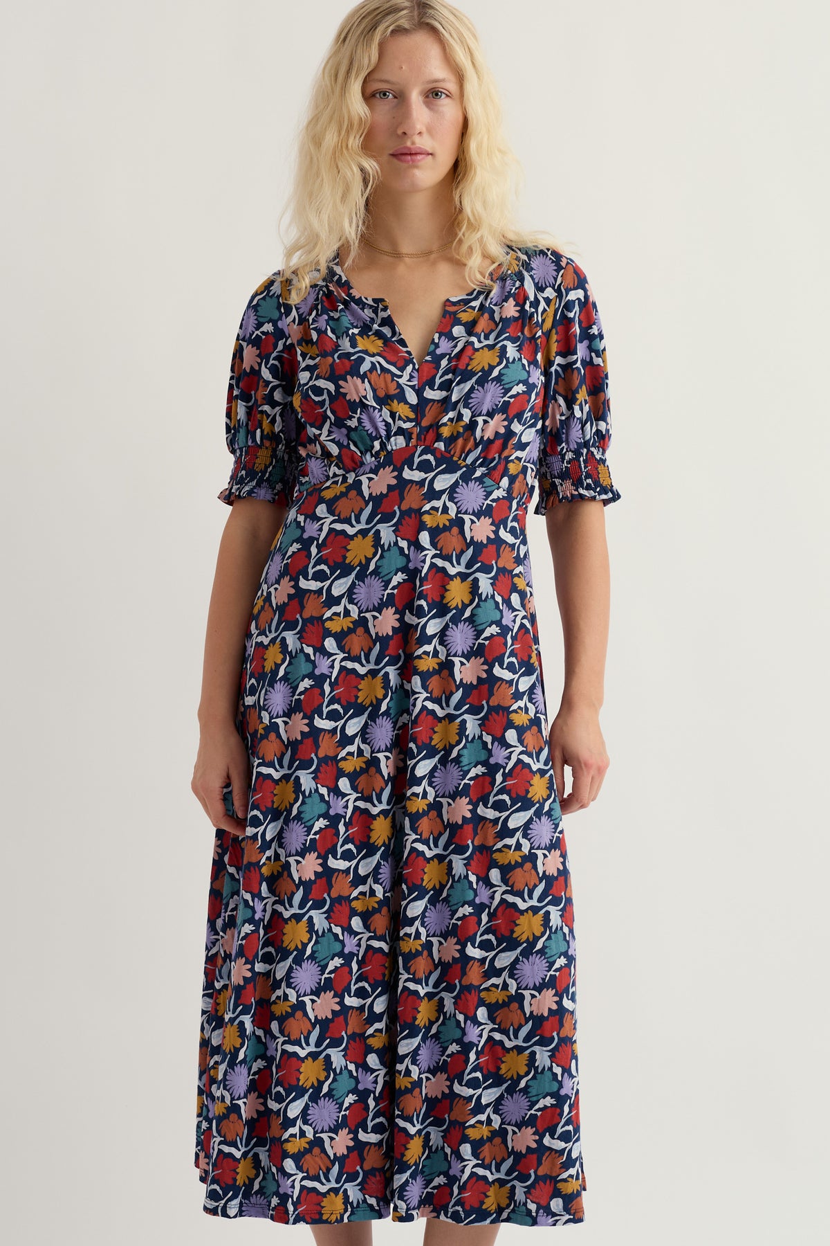 Fenil Empire Line Midi Dress