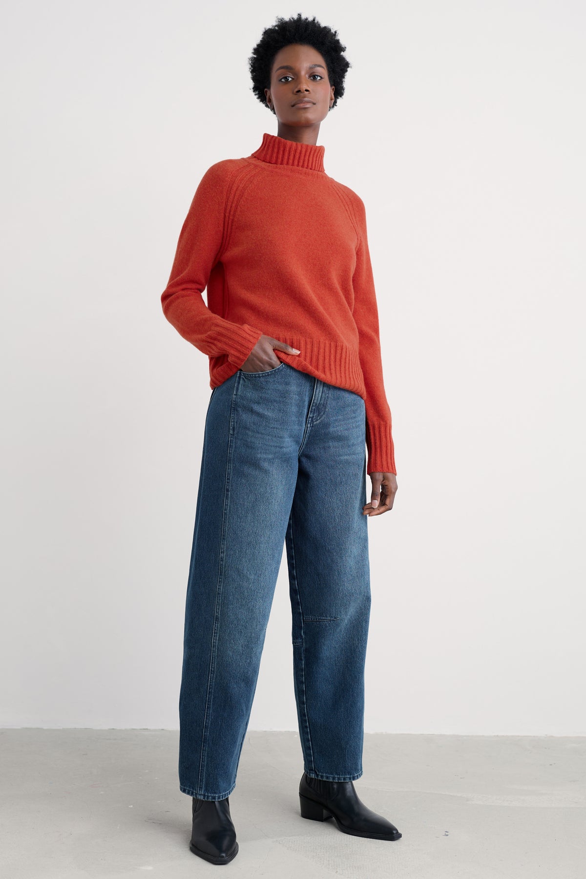 Basset Cove Jumper Made With Merino Wool