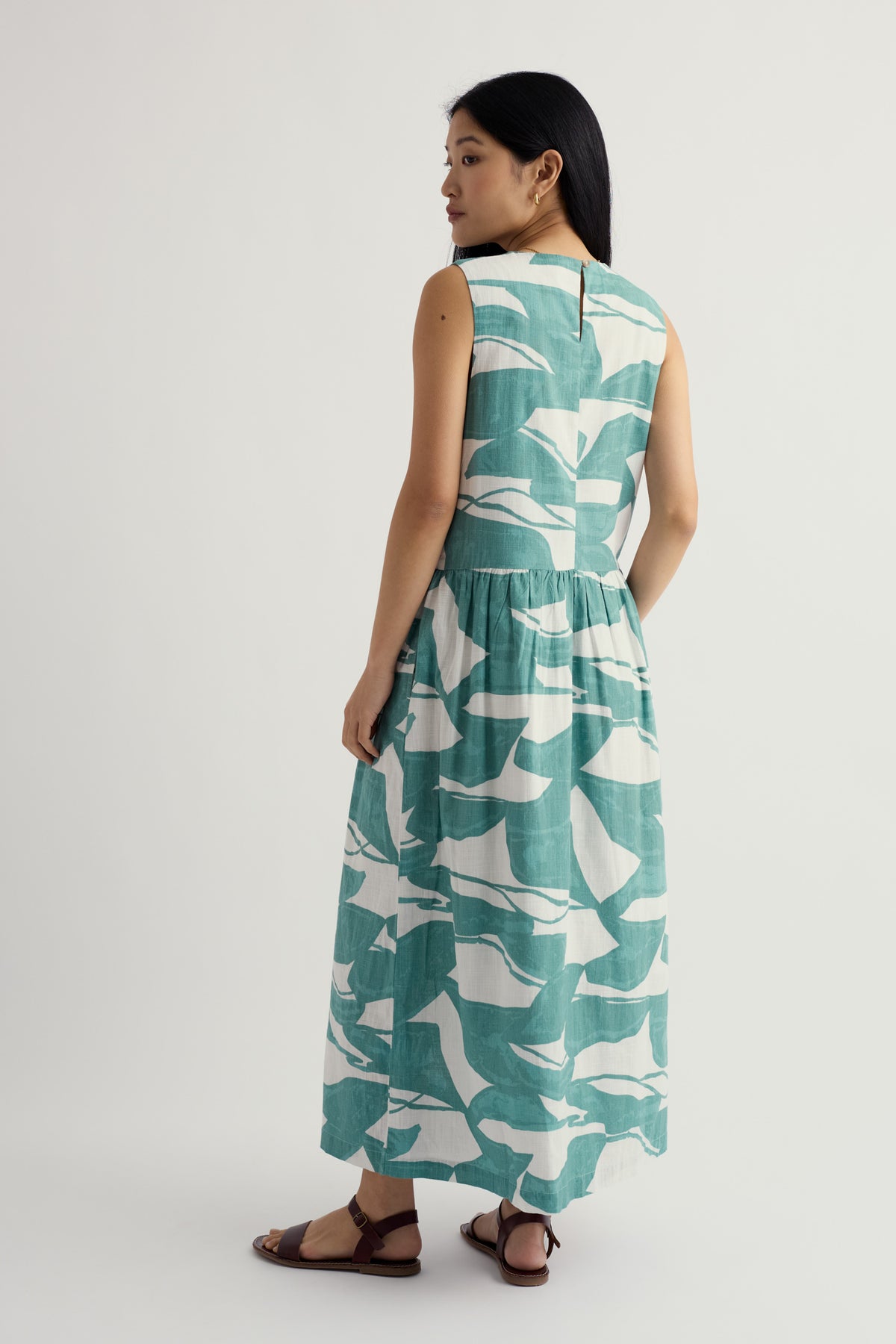 Brouse Sleeveless Dress in Organic Cotton