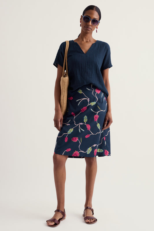 Paint Pot Organic Cotton Skirt