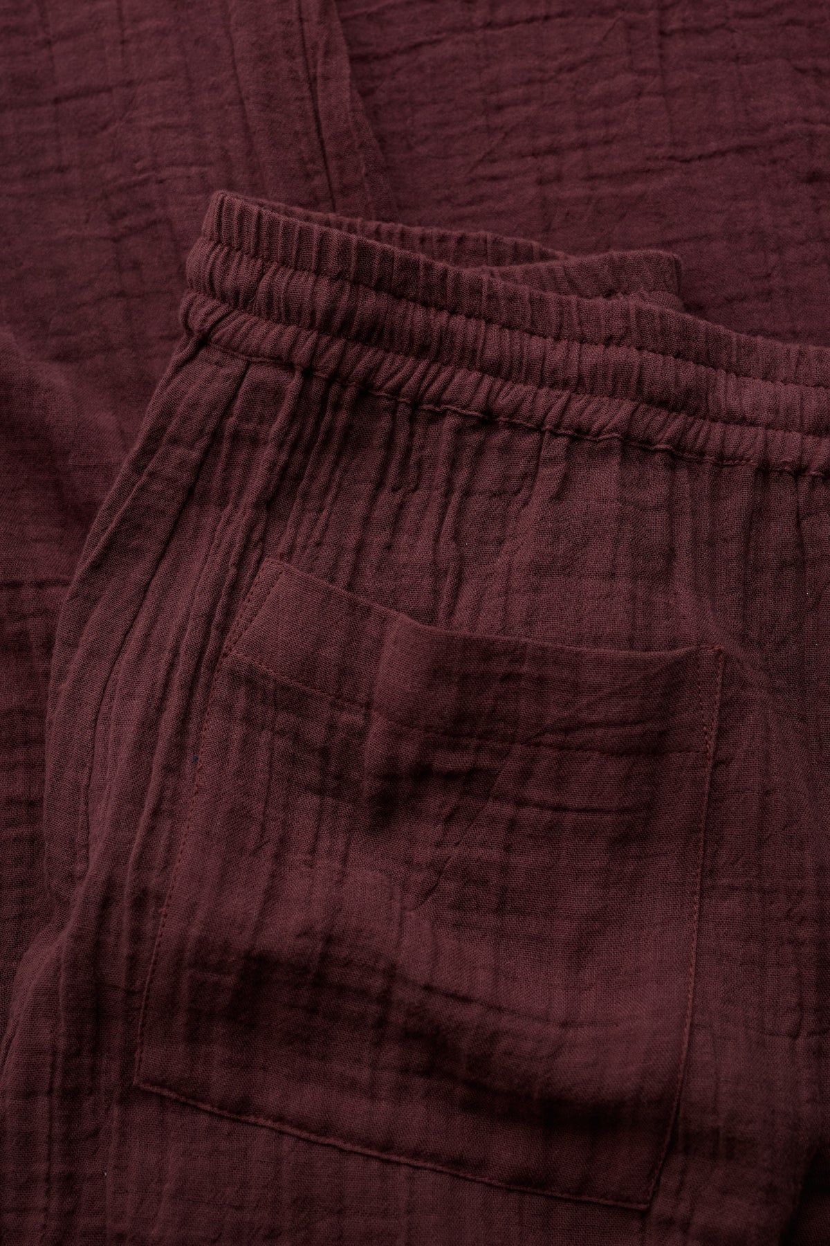 Tide Flow Wide Leg Organic Cotton Trousers