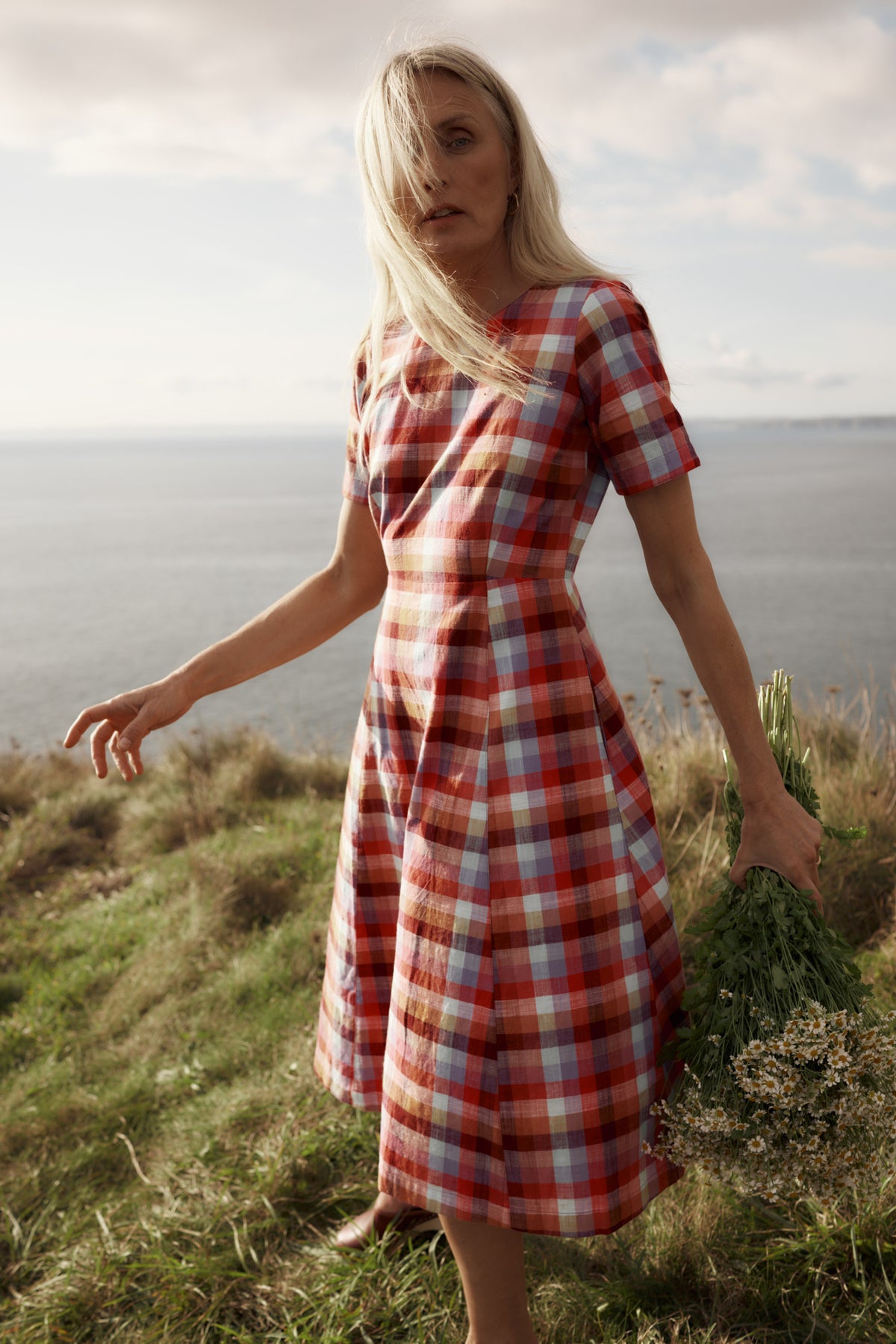 Medlar Tree Organic Cotton Midi Dress