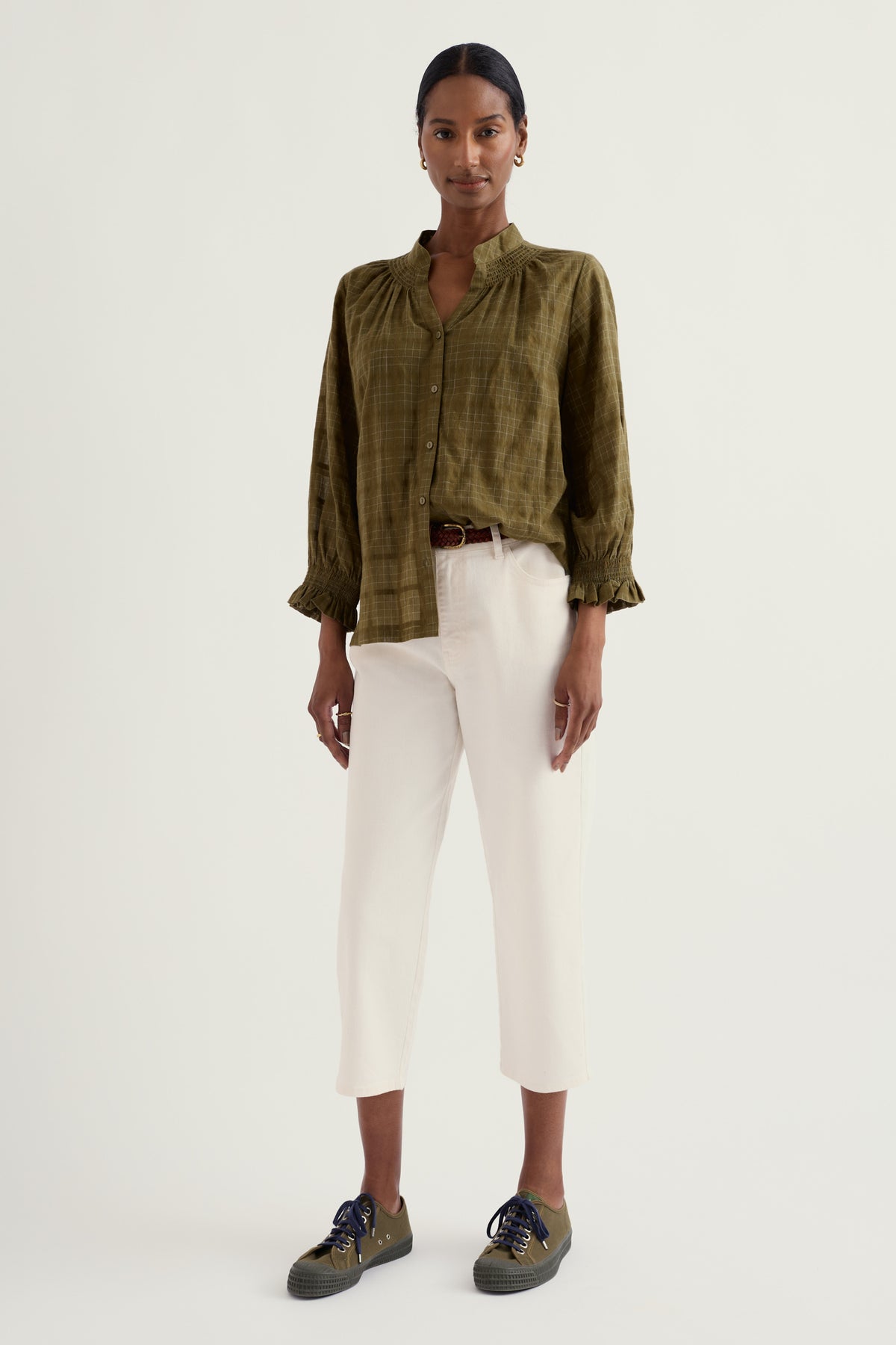 Penwith Crop Straight Leg Jeans
