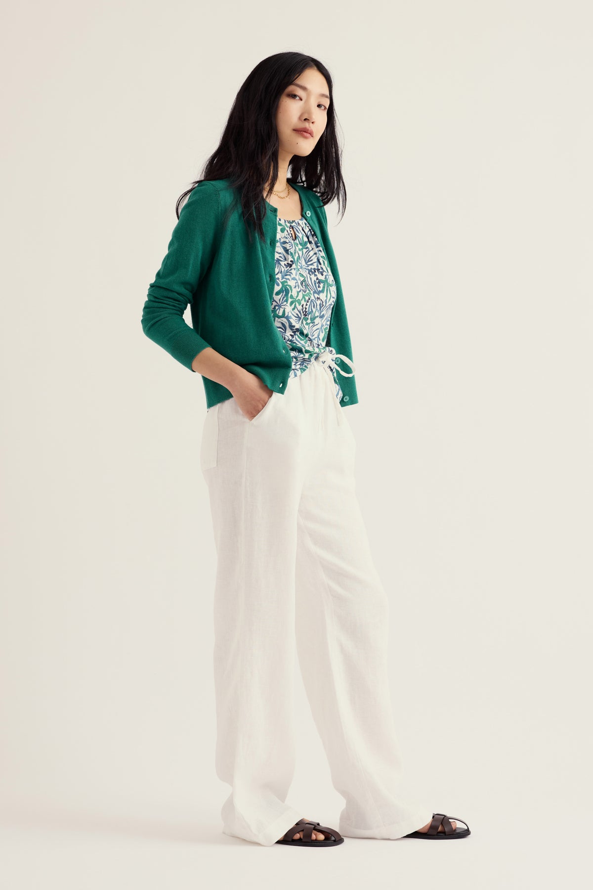 Dancing Light Organic Cotton Cardigan