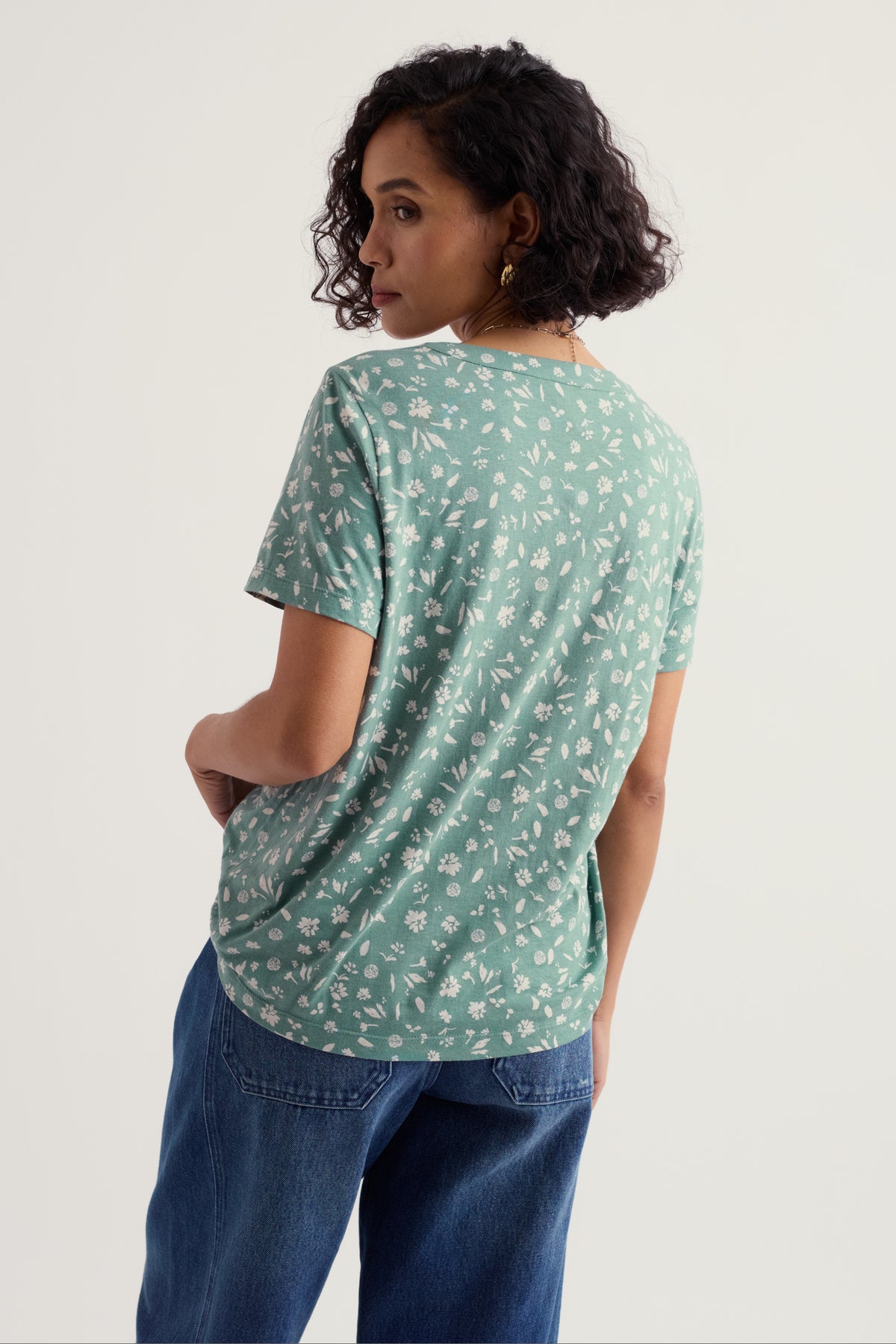 Barnoon Jersey Printed Short-Sleeve Top