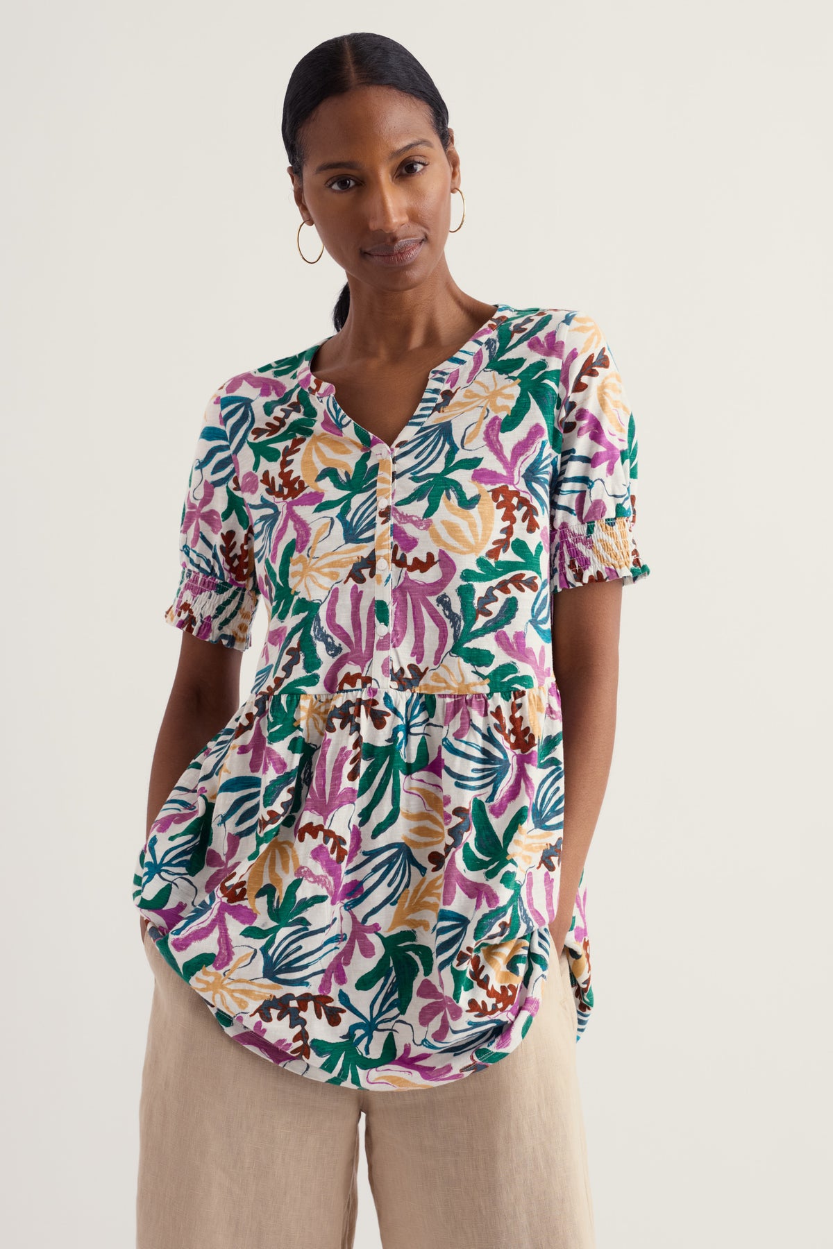 Rame Organic Cotton Jersey Tunic
