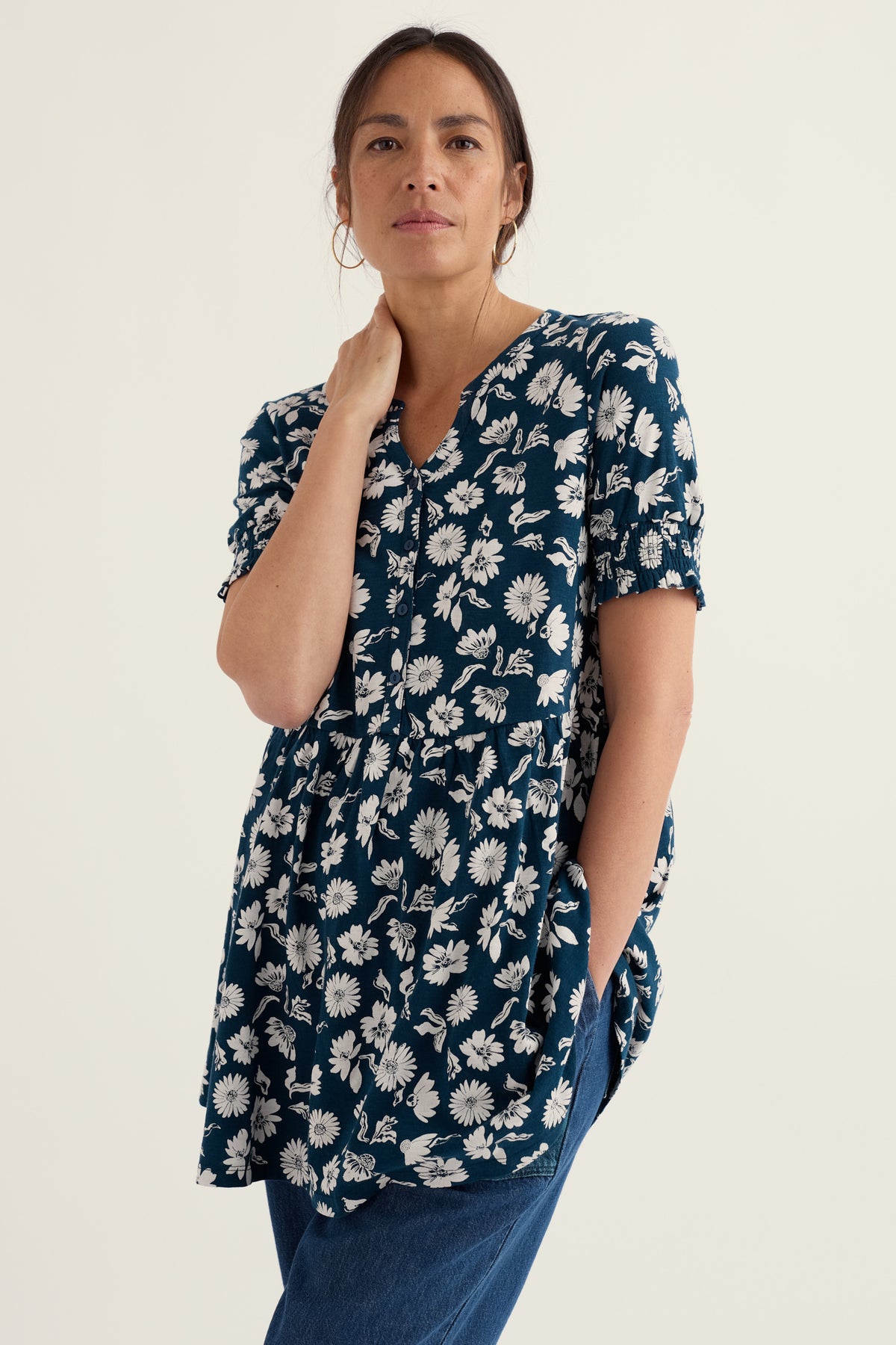 Rame Organic Cotton Jersey Tunic