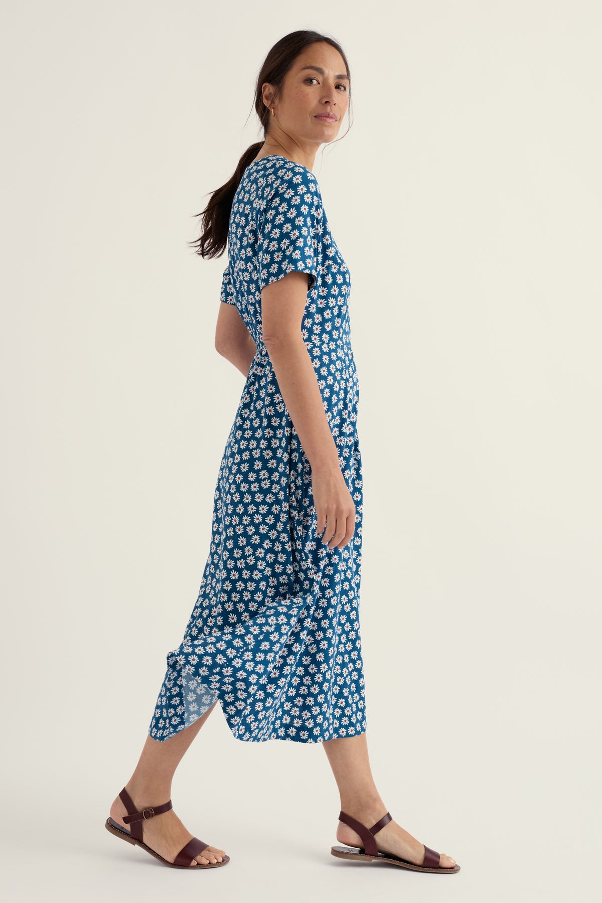 Tilly Short Sleeve Midi Dress