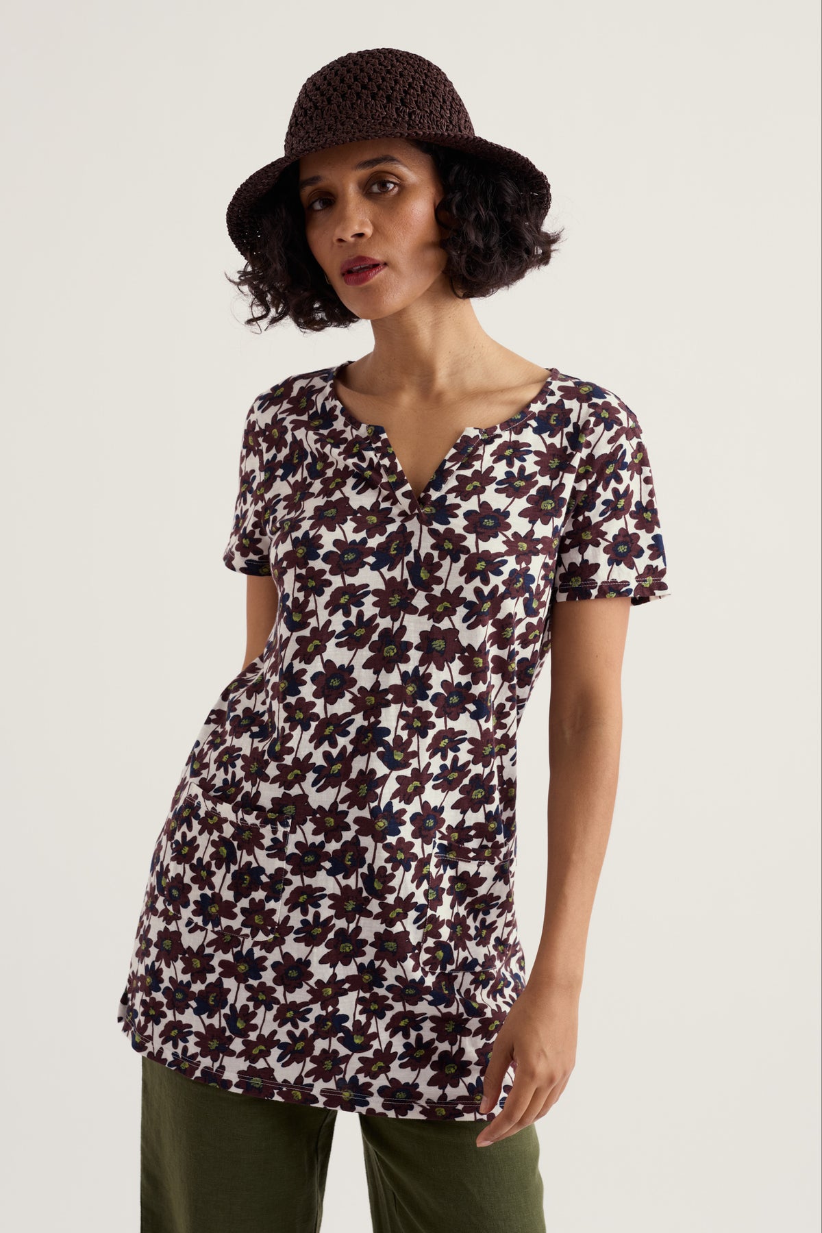 Artist's Palette V-neck Tunic