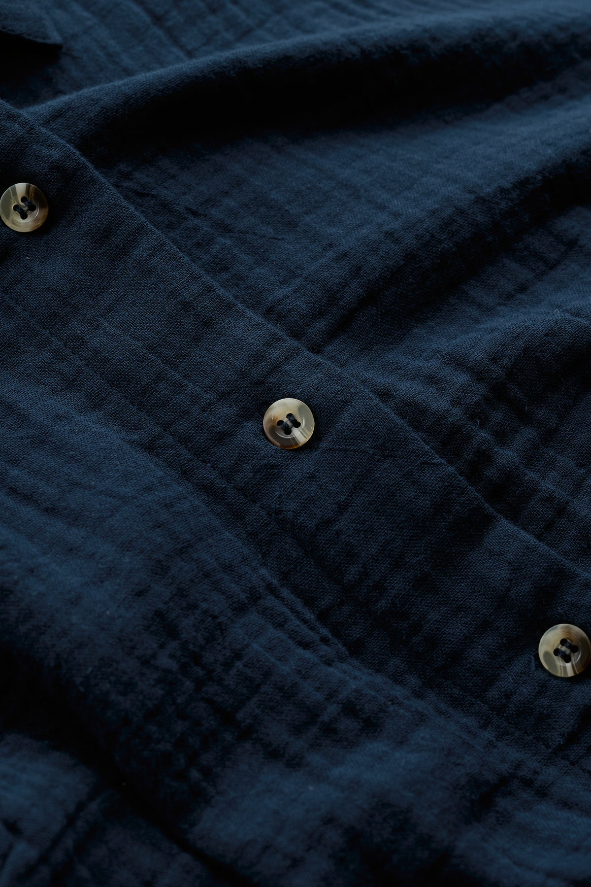 Whitsand Cove Midi Shirt Dress in GOTS Organic Cotton