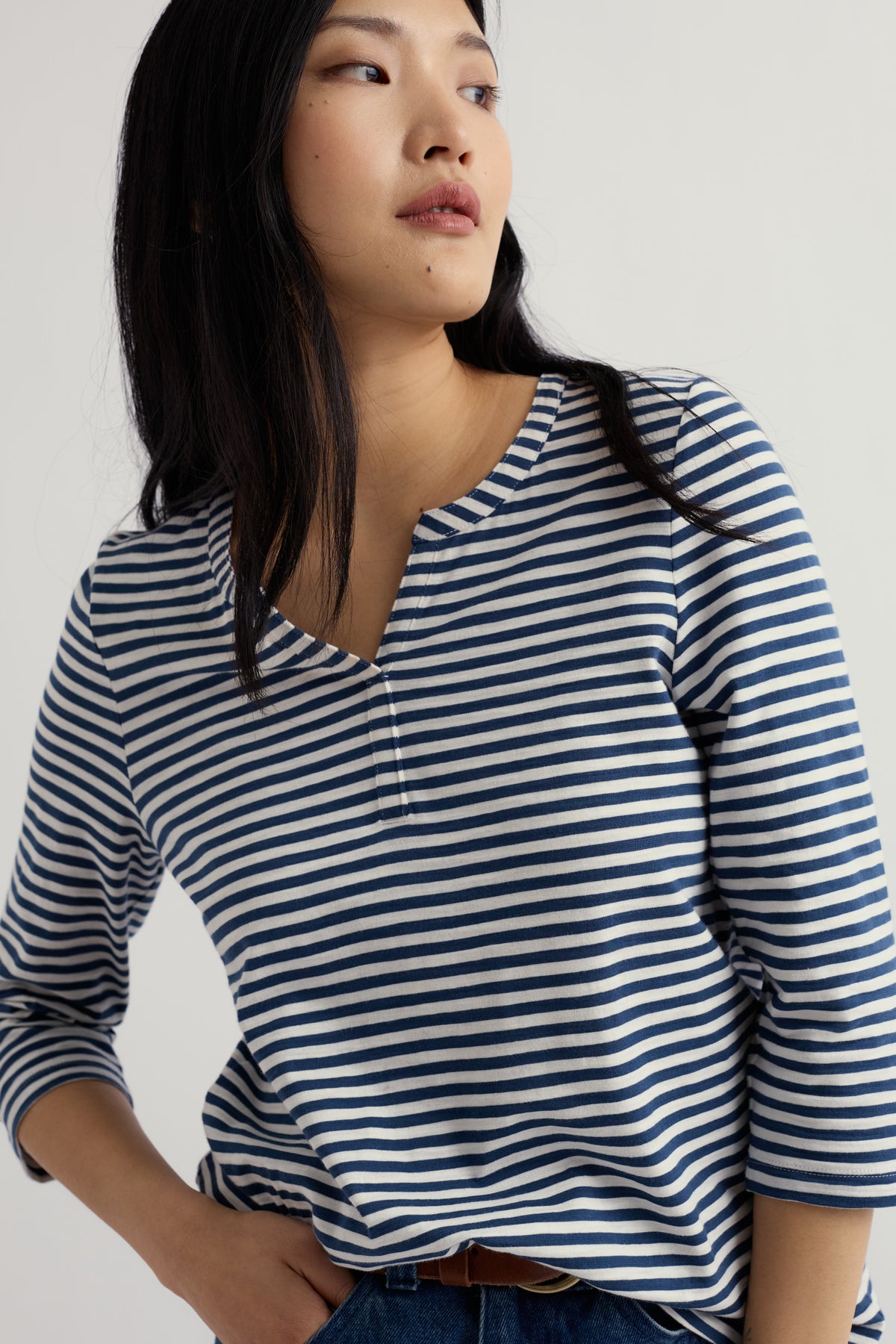 Carlyon Top in GOTS-Certified Organic Cotton Jersey