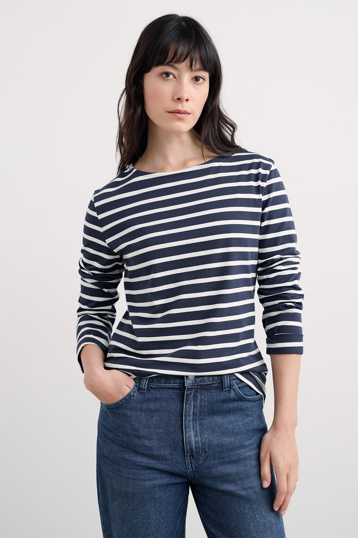 Sailor Shirt in GOTS-Certified Organic Cotton Jersey