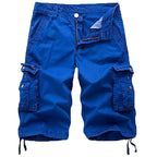 Men's Cargo Shorts Multi Pockets Twill Cargo Shorts