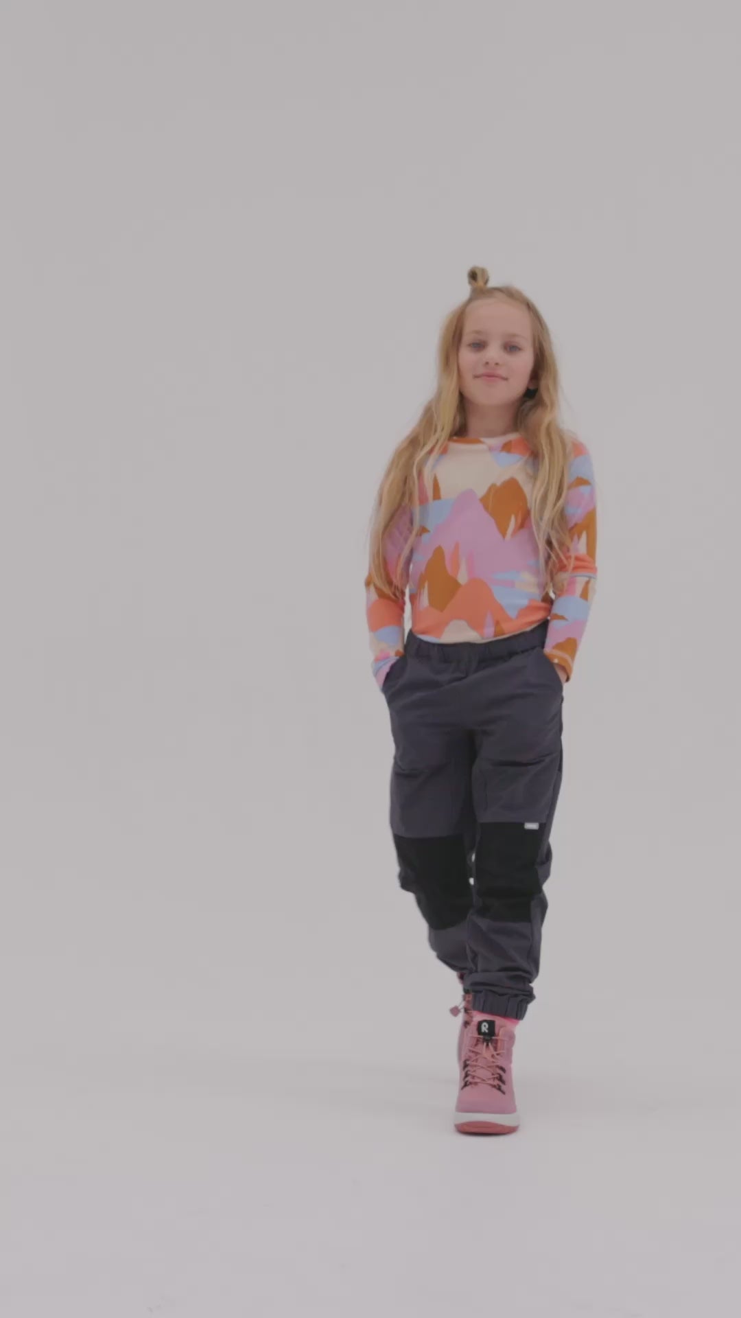 Kids' hiking pants Vaeltaa