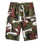 🔥New arrival Sale🔥Men's Camo Cargo Shorts with Drawstring Waist