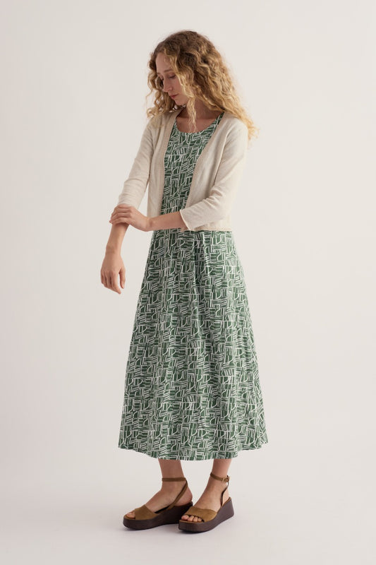 Vanessa Knitted Cardigan in GOTS-Certified Organic Cotton