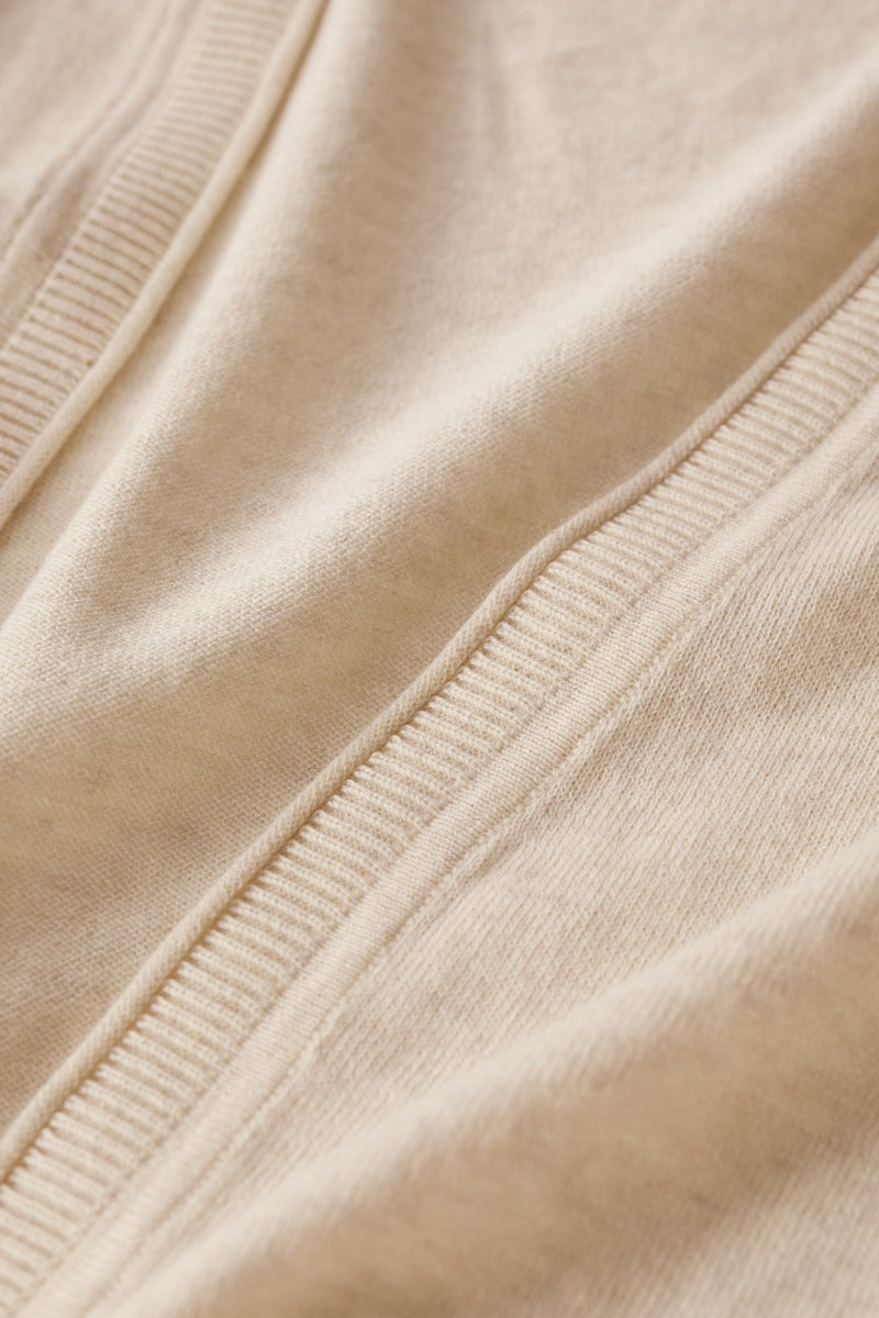 Vanessa Knitted Cardigan in GOTS-Certified Organic Cotton