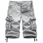 Men's Cargo Shorts Multi Pockets Twill Cargo Shorts
