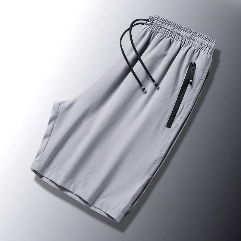 Herren Übergrößen Eisseide Stretch-Shorts