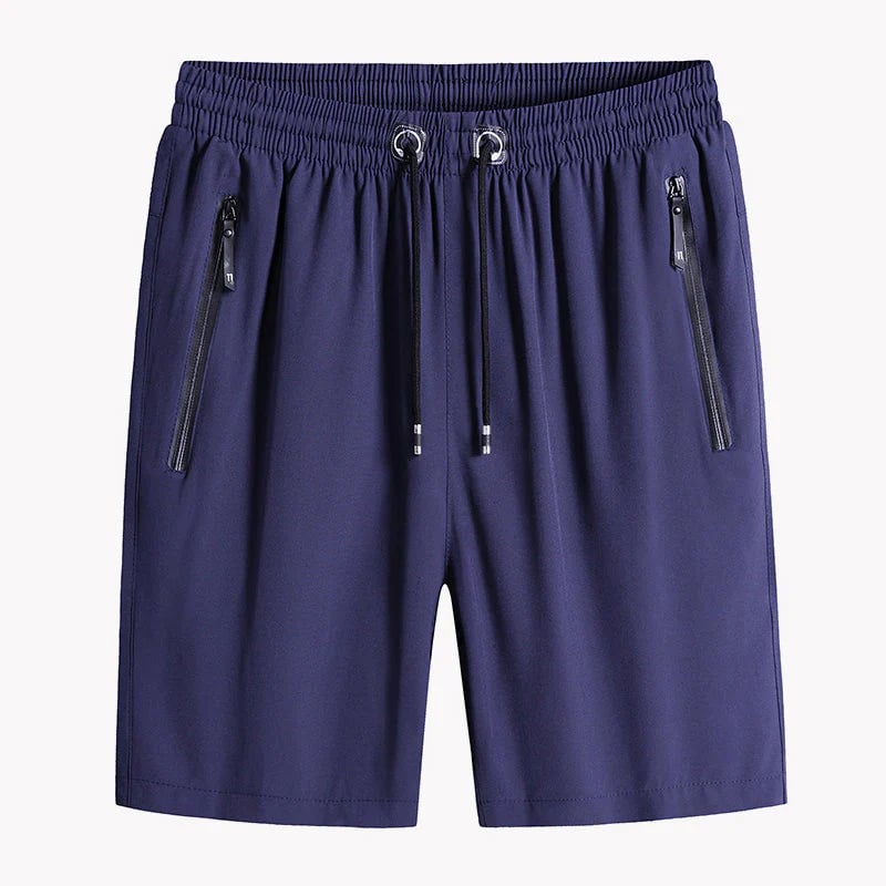 Herren Übergrößen Eisseide Stretch-Shorts
