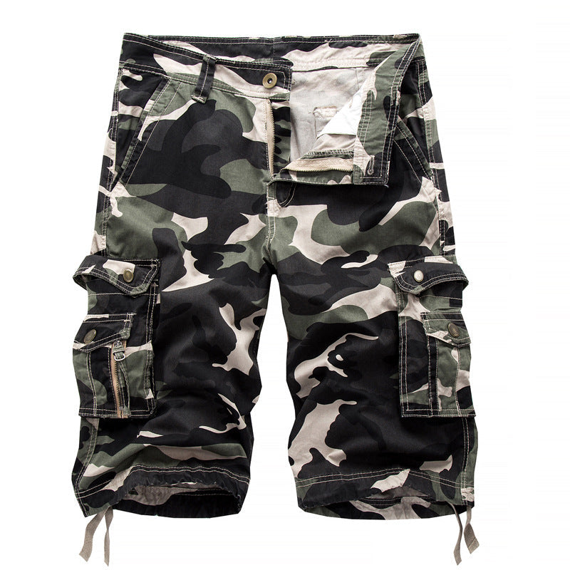 Crestsport Men's Camouflage Cargo Shorts