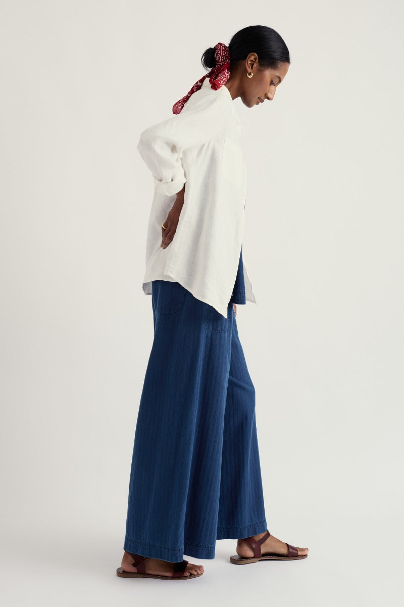 Hazel Branch Linen Shirt