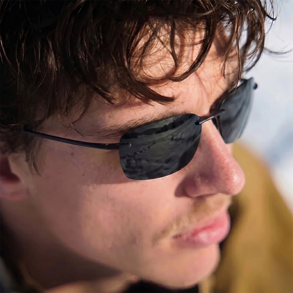 Ultralight Rimless Colorful Polarized UV400 Sunglasses