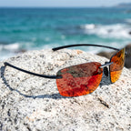 Ultralight Rimless Colorful Polarized UV400 Sunglasses