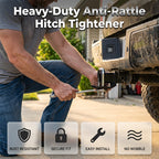 📢📢40% OFF !! ⏰Heavy-Duty Anti-Rattle Hitch Tightener