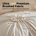 📢📢50% OFF !! ⏰Elegant Pinch Pleat Duvet Cover Set